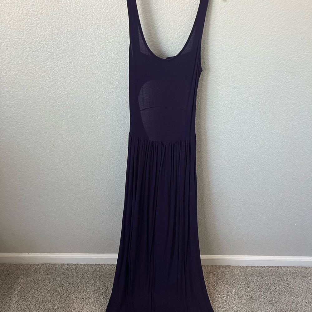 Women’s Flowy size medium Purple Maxi Dress